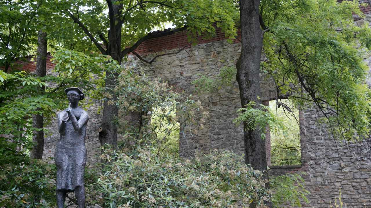 The ruins of a Dominican convent on Margaret Island Budapest