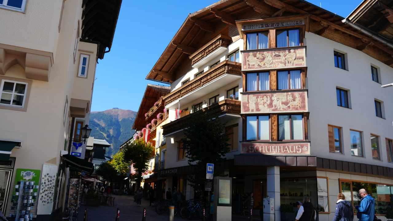 Zell am See Blick auf Schmittenhöhe