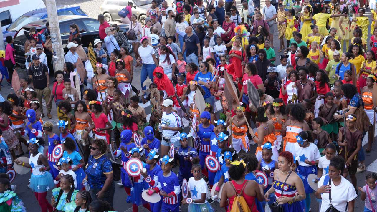 First day of Carnival in Mindelo